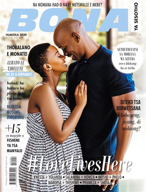 Salamina and Tshepo 'Howza' Mosese's surprise pregnancy announcement ...