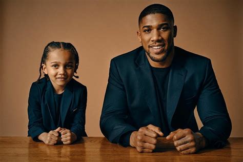 Father's Day: Anthony Joshua reassures son of being there for life