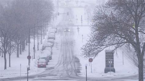 Minneapolis closes schools as city braces for massive winter storm - ABC News