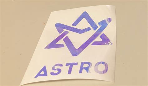 Astro Logo Decal - Etsy