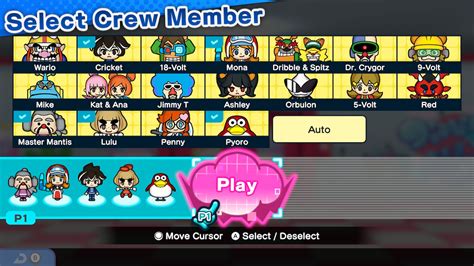 WarioWare: Get it Together! Crew Member Tier List | Attack of the Fanboy