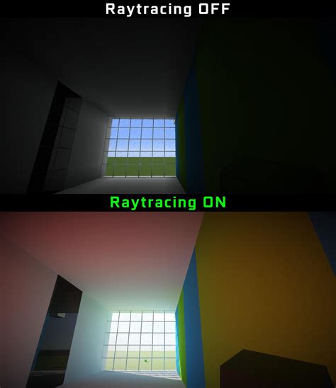 Raytracing On/Off comparison in Minecraft : r/nvidia