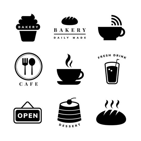 Coffee shop icon vector set | Premium Vector - rawpixel