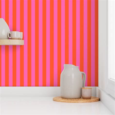 Preppy Stripe Wallpaper Piccadilly Stripes by - Etsy