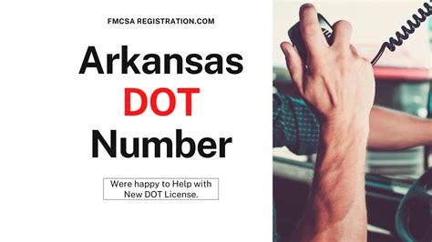 Arkansas DOT Number Application | RLLC