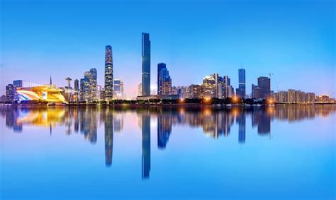 Premium Photo | Guangzhou city skyline