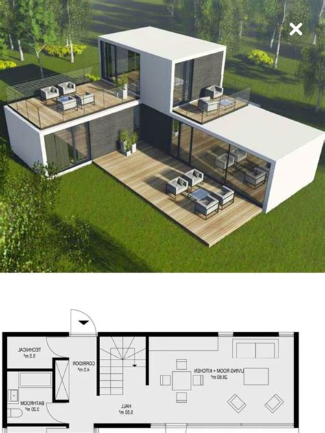 Shipping container home floor plan and container house project plan. | Container house plans ...