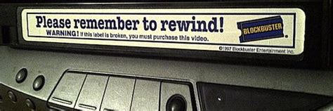 VHS tapes and Blockbuster : r/nostalgia