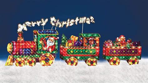 Outdoor Christmas Train Decoration | Foter