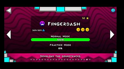 FINGERDASH by robtop. ALL COINS! - YouTube