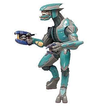 Halo 2 Teal Multiplayer Elite Action Figure