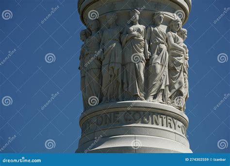 Yorktown Victory Monument at Battlefield in the State of Virginia Stock Image - Image of battle ...