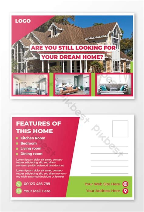 Real Estate Postcard Template Download | AI Free Download - Pikbest