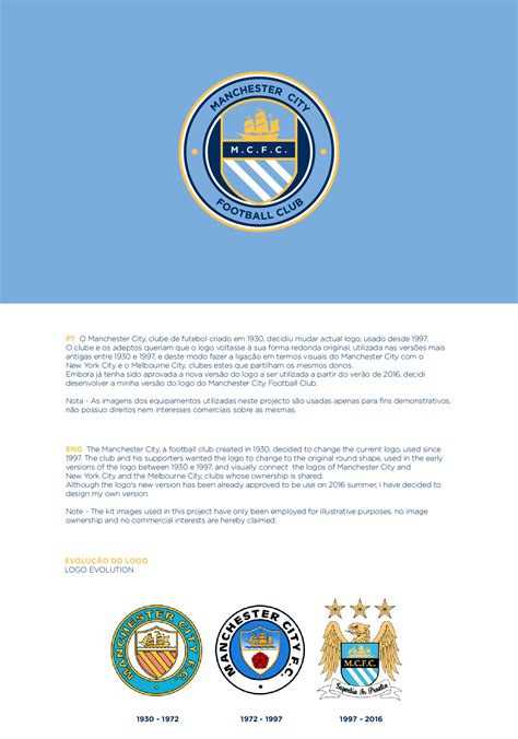 Manchester City Football Club Logo Concept on Behance