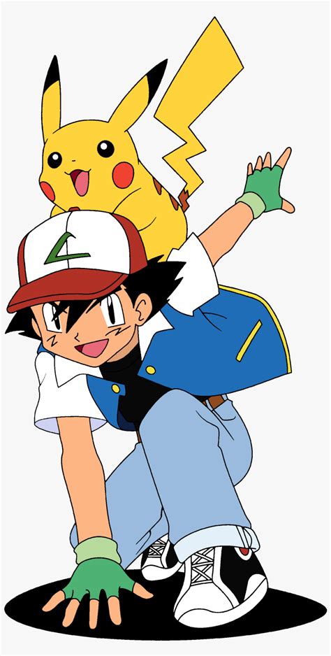 Cute Pikachu And Ash Wallpaper - Ash Ketchum Y Pikachu PNG Image ...