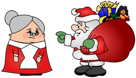 Mrs. Claus Clipart - PNG, SVG, JPG Clipart: Mrs. Santa Claus - Clip Art Library