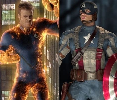 Superhero Battles Gone Mental: The Human Torch vs. Captain America!