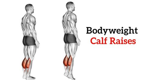 Bodyweight Calf Raises: Muscles Worked, Benefits and Variations