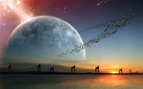 Alien Planet Landscapes Wallpaper - WallpaperSafari