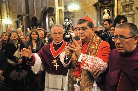 The Festival of San Gennaro in Naples