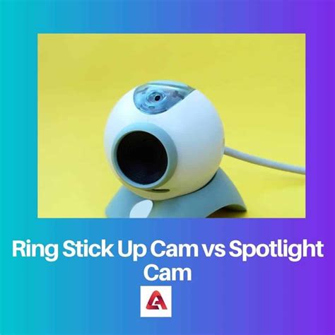 Ring Stick Up Cam مقابل Spotlight Cam: الفرق والمقارنة