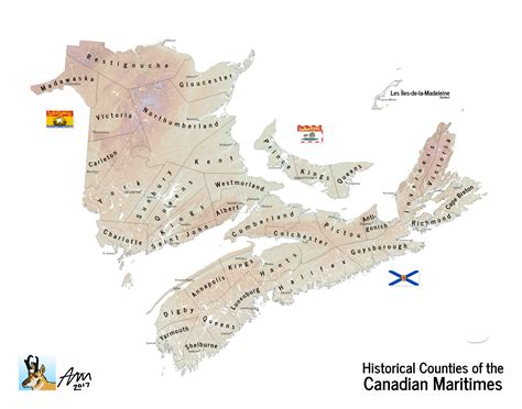 Historical Counties of the Canadian Maritimes | Travel dreams, Yarmouth, Historical