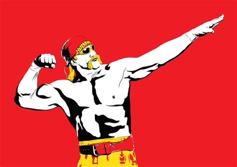 Hulk Hogan Print Awesome Poster of the Legendary Wrestler - Etsy