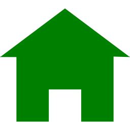 Green home 7 icon - Free green home icons