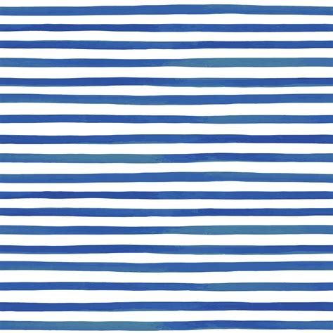 Beautiful seamless pattern with blue watercolor stripes. hand painted ...