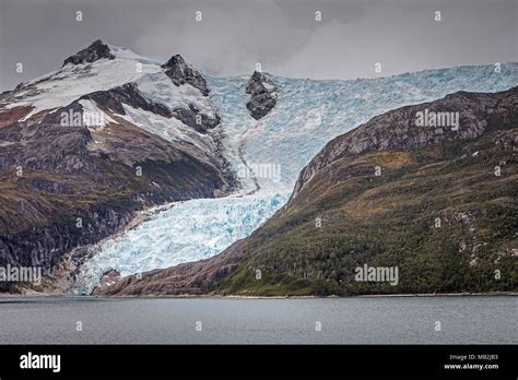 Italia glacier, Avenue of the glaciers, PN Alberto de Agostini, Tierra ...