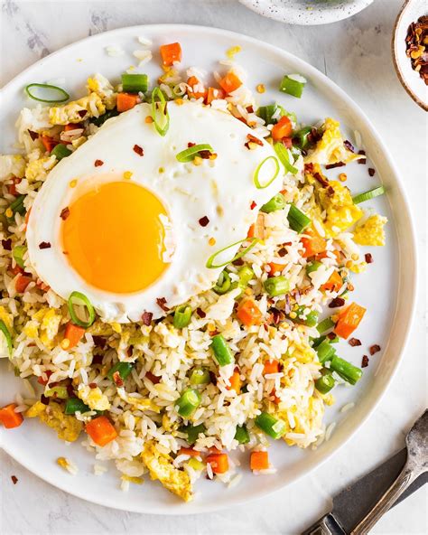 Vegetable Fried Rice with Egg Recipe | The Feedfeed | Recipe | Rice recipes for dinner ...