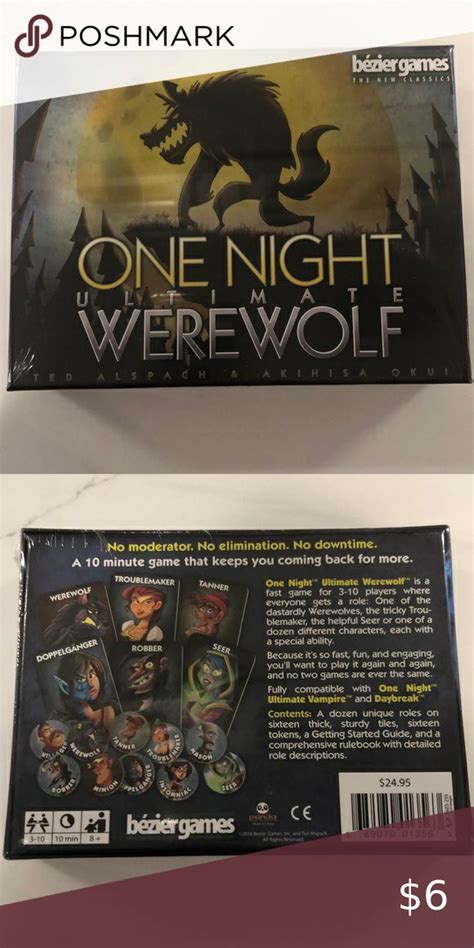 Ultimate Werewolf - game | Werewolf games, Werewolf board game, Werewolf