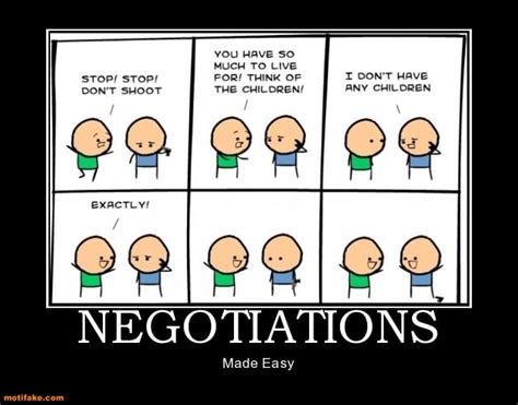 Negotiation Quotes Funny. QuotesGram