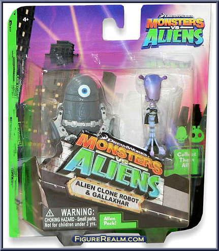 Alien Clone Robot & Gallaxhar - Monsters vs. Aliens - Basic Series ...