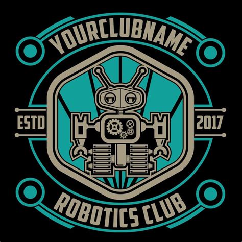 Robotics Club T-Shirt Template | Robotics club, Team shirt designs, Robotics shirt