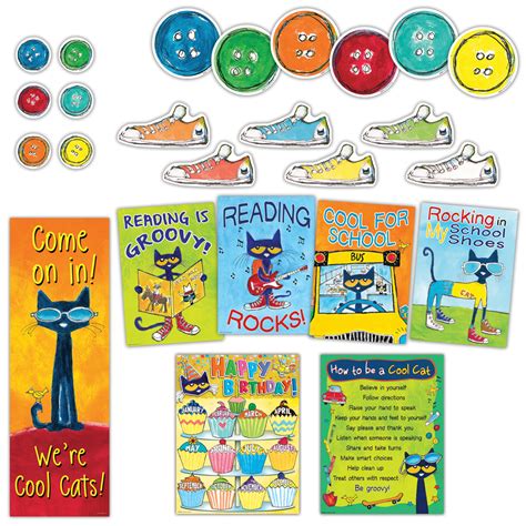 Pete the Cat Classroom Décor Set - Classroom Resources & Supplies | EAI Education