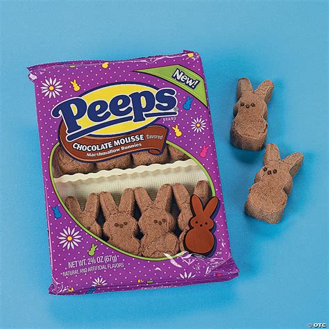 Peeps® Chocolate Mousse Marshmallow Bunnies Candy - Discontinued