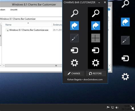 Windows 8.1 Charms Bar Customizer - Eigene Icons in die Charms Bar einfügen - Deskmodder.de