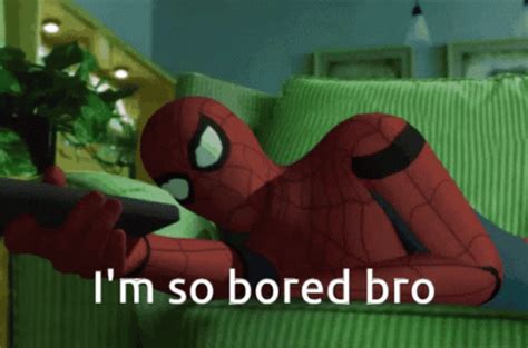 Spider Man Tired GIF - Spider Man Tired Bored Cat - Discover & Share GIFs