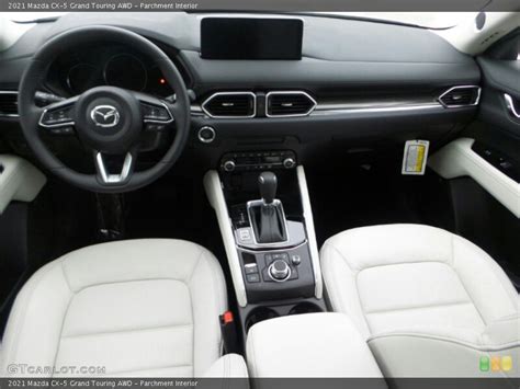 Parchment Interior Photo for the 2021 Mazda CX-5 Grand Touring AWD ...