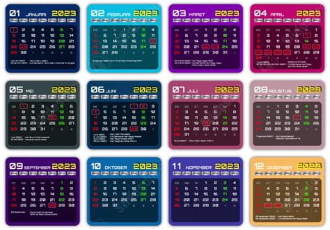 Calendar National Day New Year Simple Printable Editable Word Template And Google Docs For Free ...