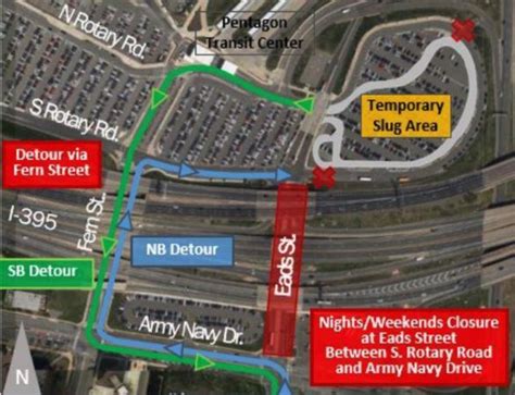 S. Eads Street Construction Set to Snarl Traffic Near Pentagon Parking ...