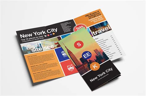 Free Travel Trifold Brochure Template for Photoshop & Illustrator - BrandPacks