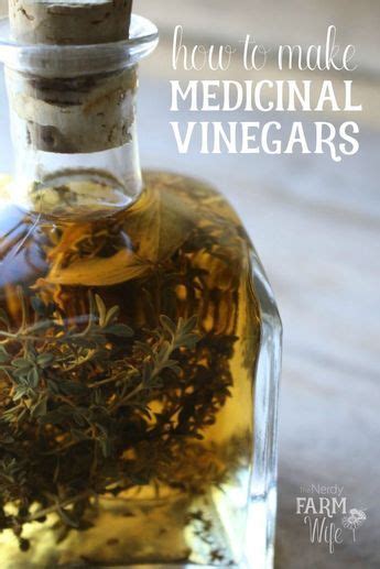 Medicinal vinegars (Vinegar Extracts) have been around since ancient times and were an excellent ...