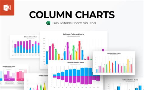 Column Charts PowerPoint Presentation Template