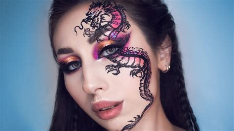 Dragon MakeUp tutorial - YouTube