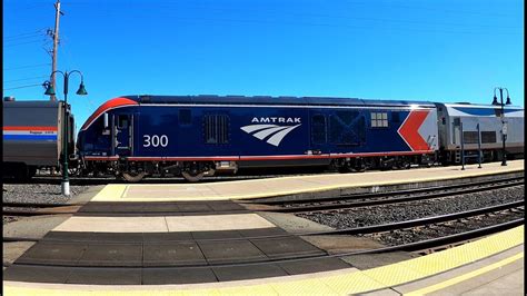 Amtrak's First Siemens ALC-42 Charger on Eastbound California Zephyr [4K] - YouTube