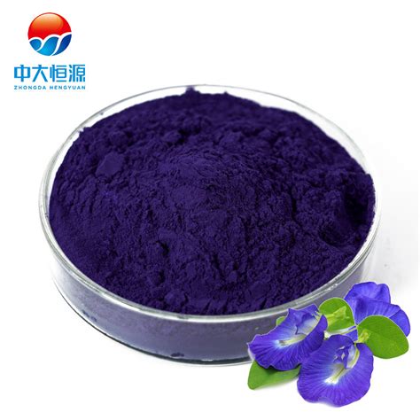 Natural Pigment Butterfly Pea Flower Extract Powder Coloring Food Dye - Natural Pigment and ...