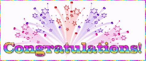 Congratulations - Free animation (animated gif) | Congratulations pictures, Congratulations gif ...