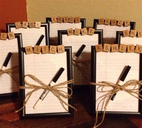 CHOOSE ANY NAME Dry Erase Scrabble Message por CelebratingTheMoment Volunteer Gifts, Staff Gifts ...